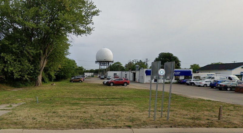 Sheldon Inn (Radar Tower) - 2022 - Gone (newer photo)